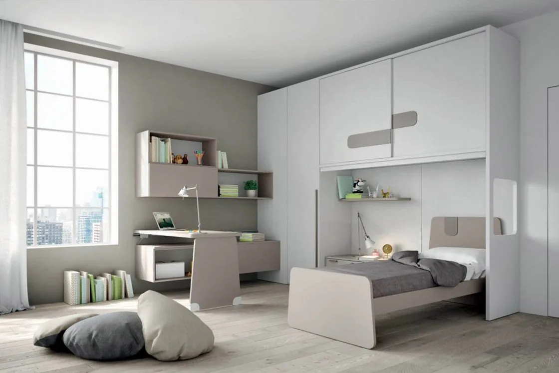 Camerette Mistral con letti a ponte - proposta 1