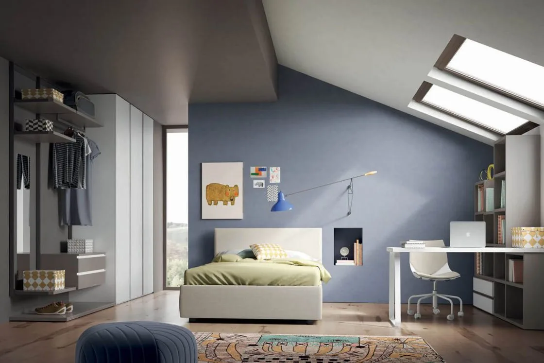 Camerette Mistral con letti a terra - proposta 5