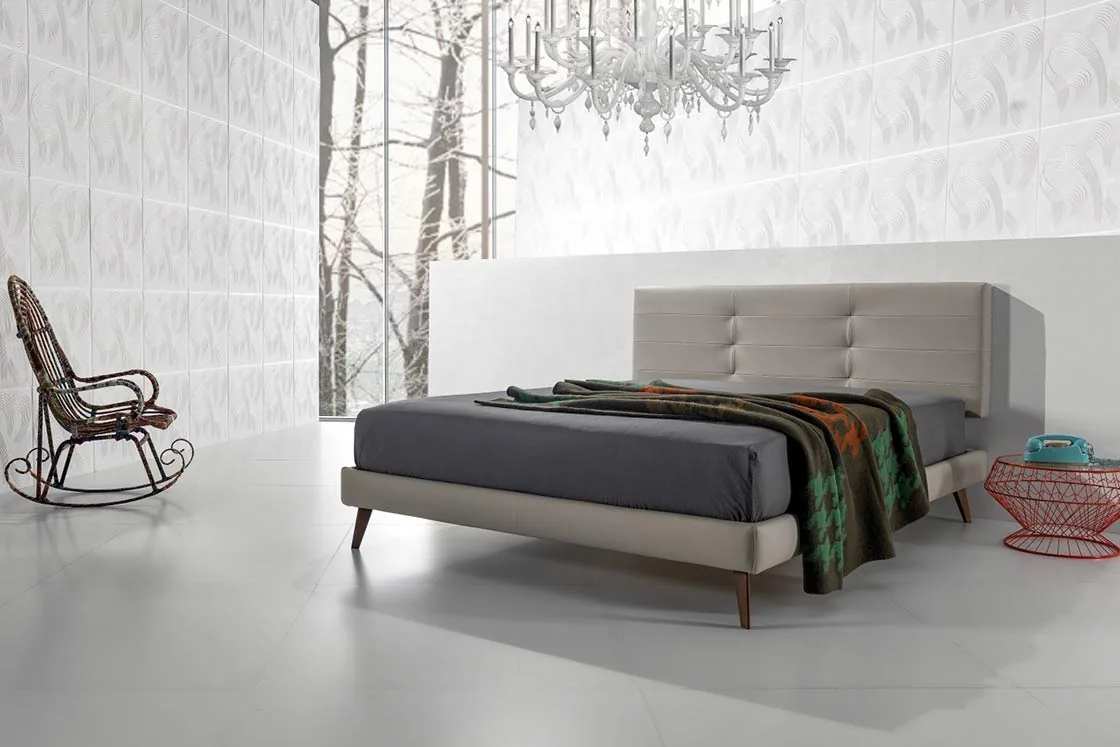 Letto imbottito Excò 5 - Gislon Arredamenti